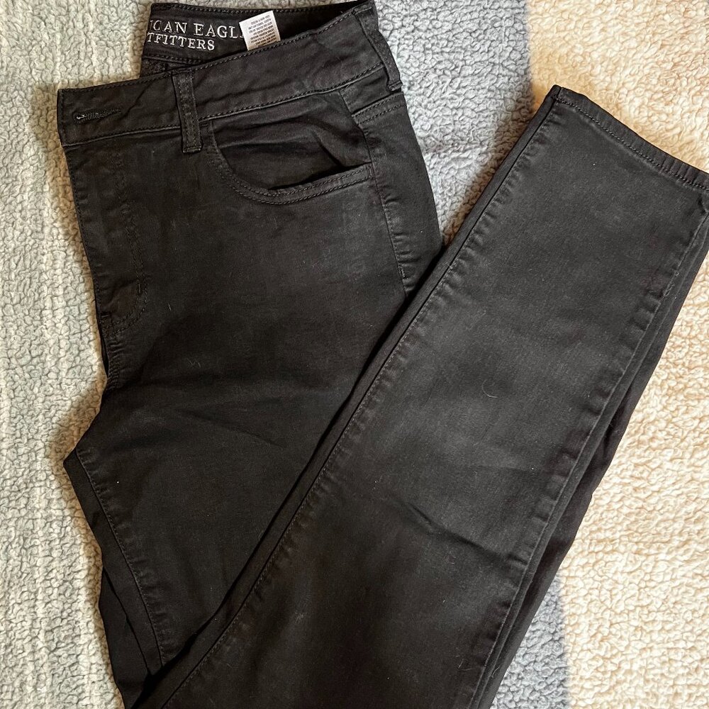 American Eagle Hi Rise Jeggings Size 14